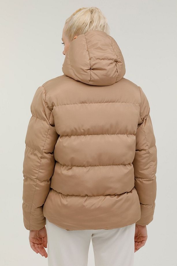 W-sn2020 Bıanca Coat 2pr Camel Kadın Kısa Kaban - 2