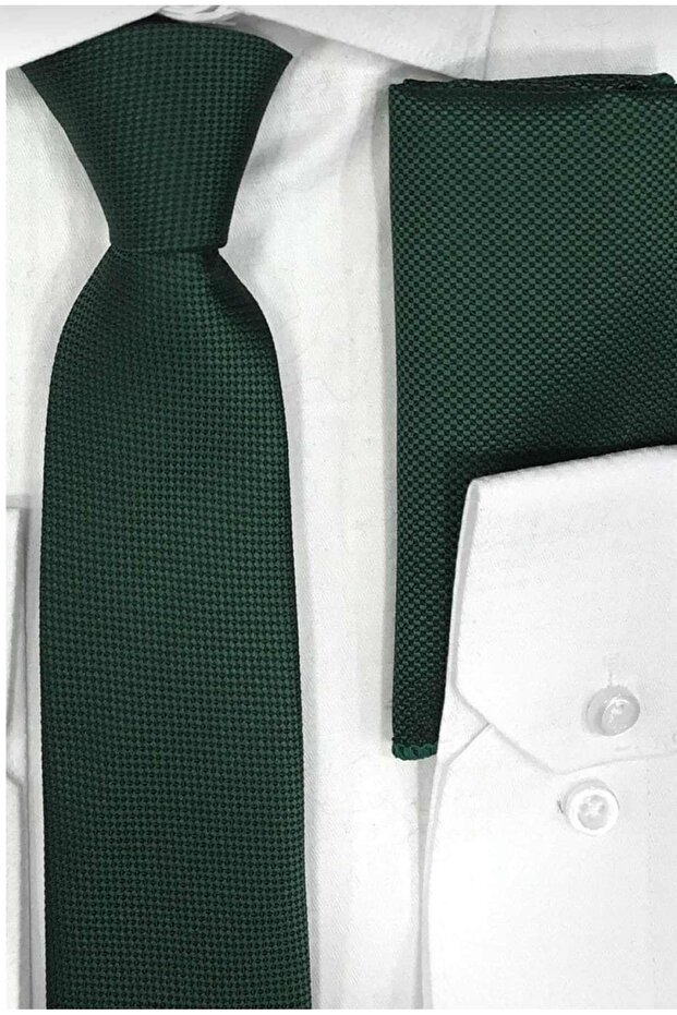 Mendilli Ince Kravat - 1