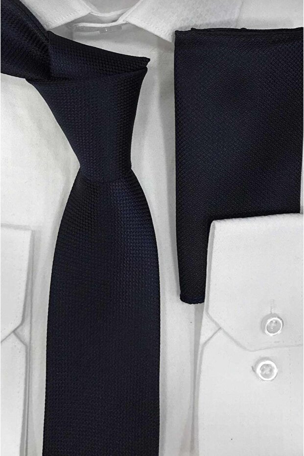 Mendilli Ince Kravat - 1