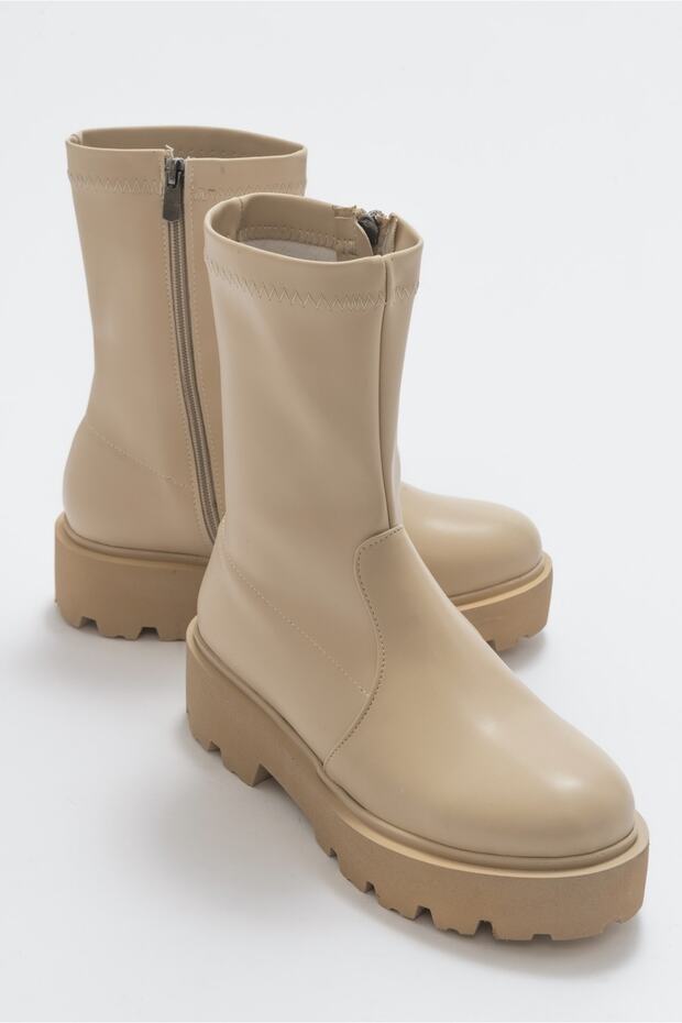 Rush bézs női csizma - 1