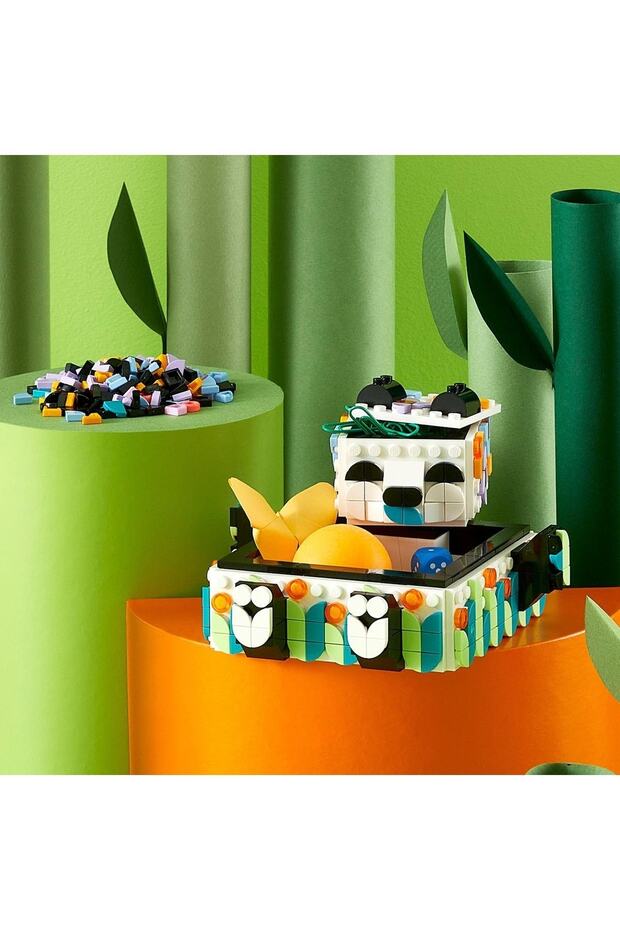 ® DOTS Sevimli Panda Tepsi 41959 - 6 Yaş ve Üzeri Çocuklar için Saklama Kutusu Seti (517 Parça) - 8