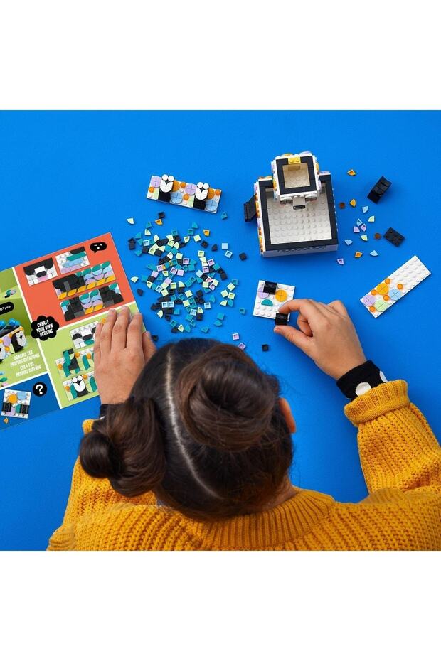 ® DOTS Sevimli Panda Tepsi 41959 - 6 Yaş ve Üzeri Çocuklar için Saklama Kutusu Seti (517 Parça) - 11