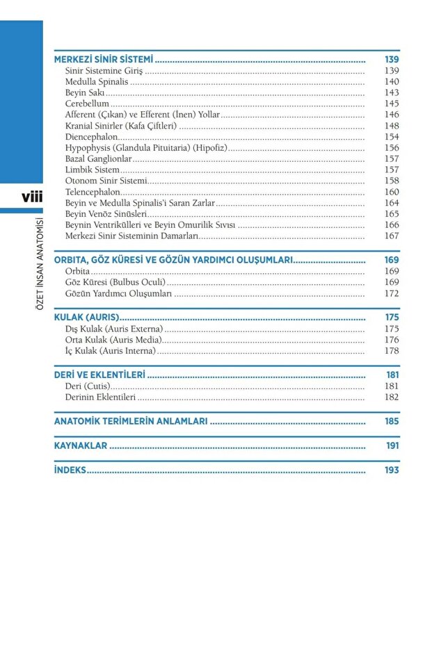Özet Insan Anatomisi - 4