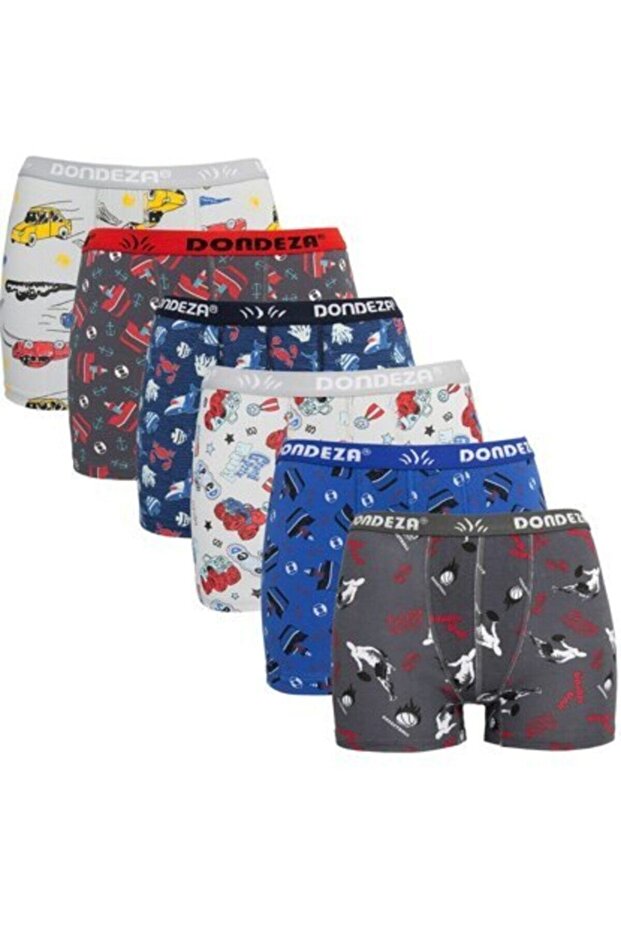 5 Pack Boy Boxer - 1