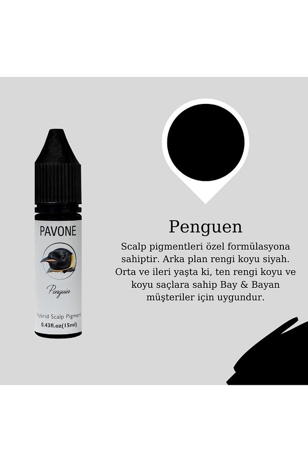 Scalp Pigment - Saç Simülasyon Pigmenti - Saç Simülasyon Boyası - 2