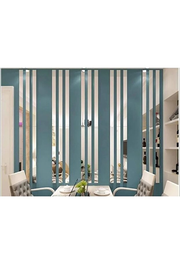 2.5*100 cm Strip Plexi Mirror 5 Pieces