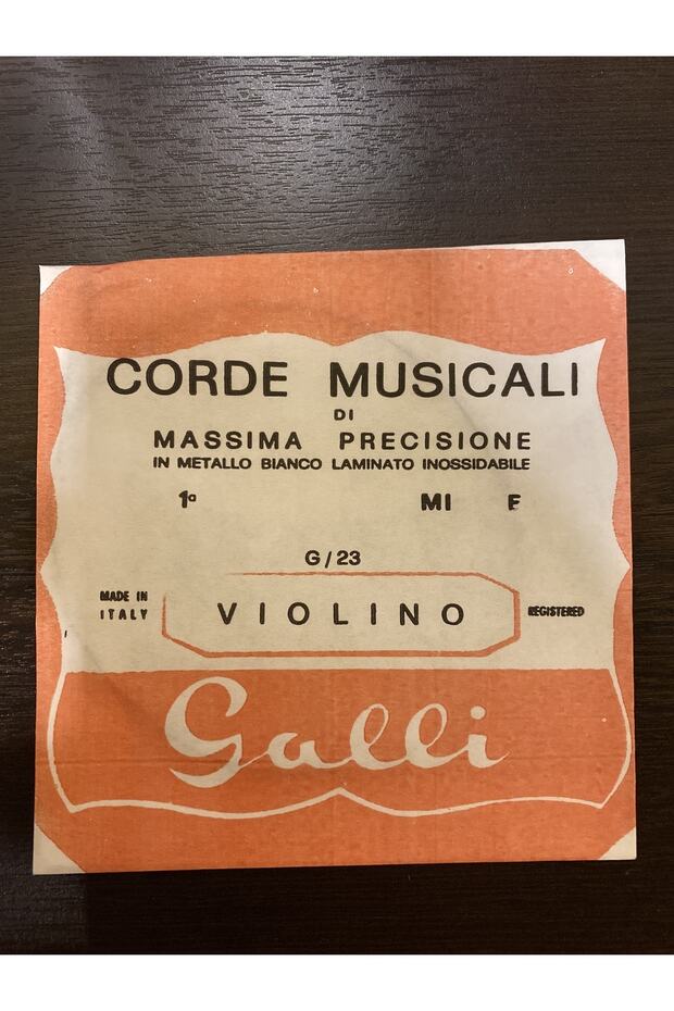 Galli 1.No Violin String - Single Mi String - 1