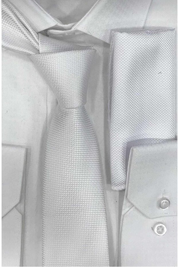 Mendilli Ince Kravat - 1