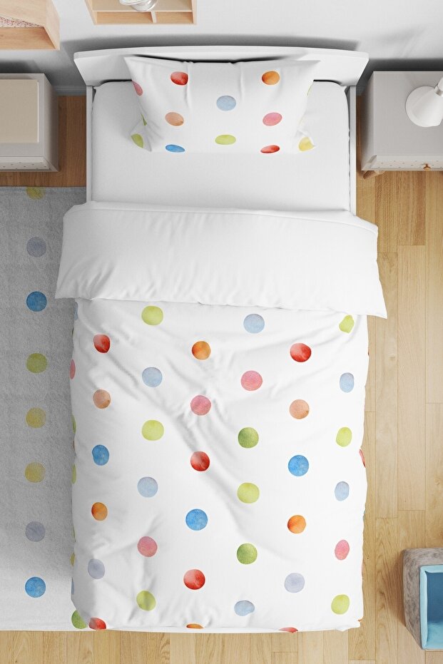 Pauntiyeli Patterned Single Baby Kids Bedding Set