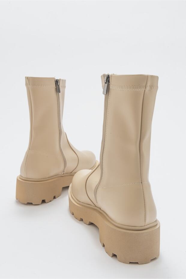 Rush bézs női csizma - 5