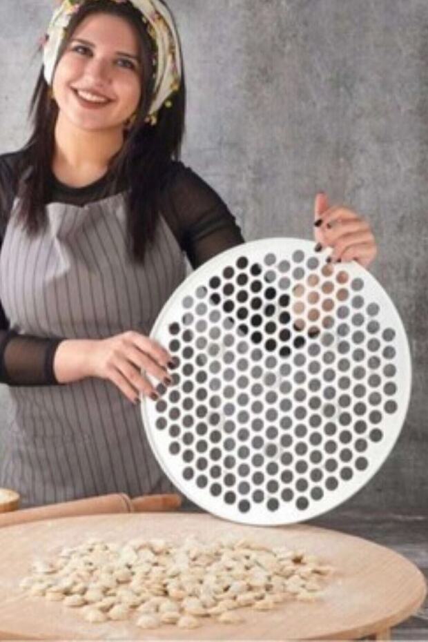 Practical Hexagonal and Triangular Ravioli Mold Dough Cutting Apparatus XL 40 cm Set of 2 - 3