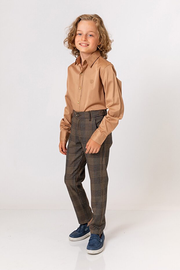 Girl's Camel Shirt