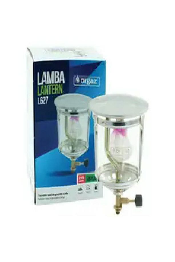 Kamp Lambası Piknik Tüpüne Takılabilir Aydınlatma Lambası Lüks Camlı - 4