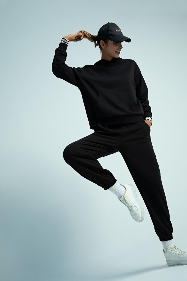 Jogger Standard Fit Flexible Banded Leg Reversible Tracksuit Bottom