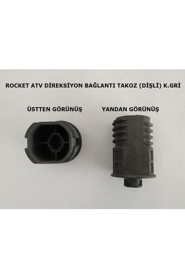 Akülü Araba Direksiyon Takozu Gövdesi Göbek Rocket Atv - 1