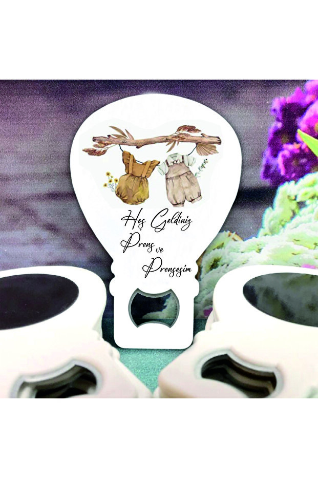 10 Twin Baby Model Opener Magnets
