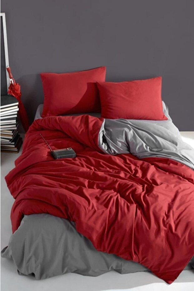 100% Cotton Double Sided Double Duvet Cover Set