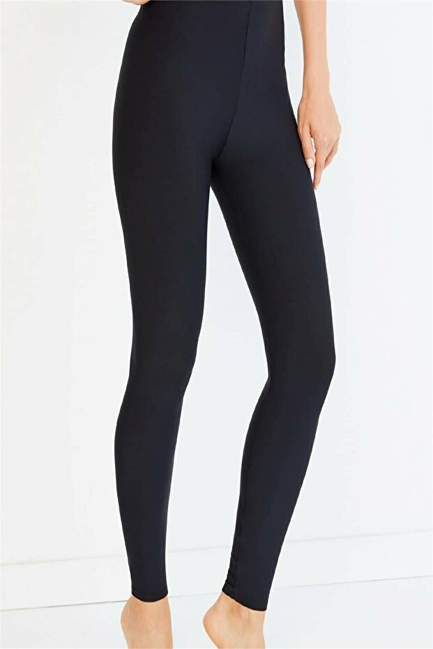 Women's Black Winter Thermal Leggings