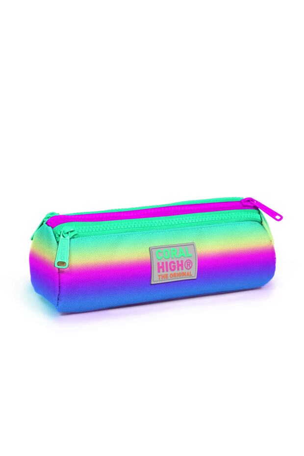 22010 Model Color Changing Three Compartment Pencil Bag - Kids
