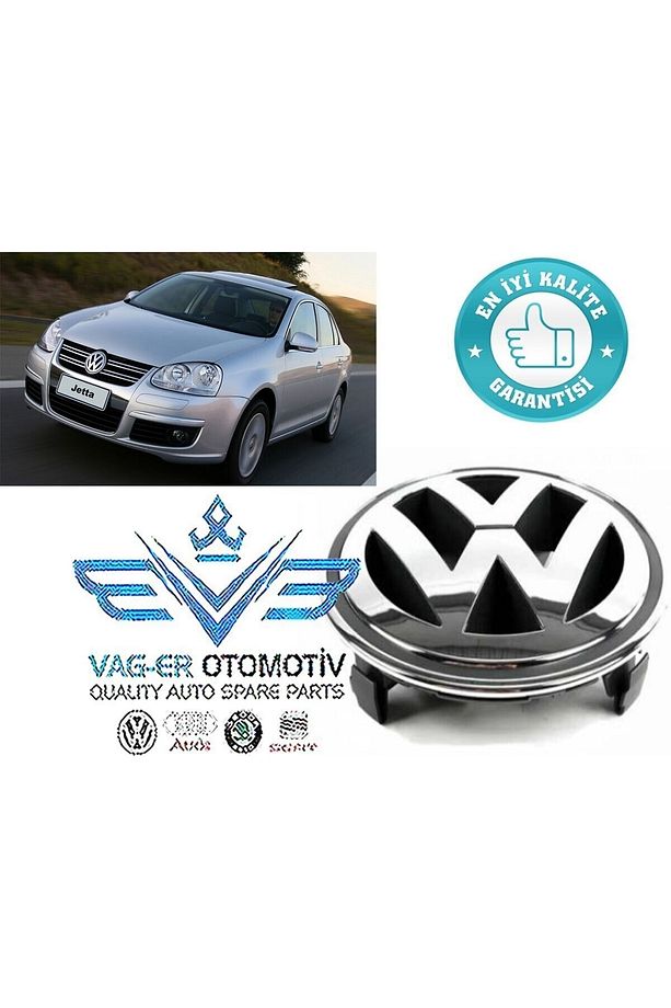 Jetta Mk5 150 Mm 2006-2011 Arası Ön Panjur Arması Amblem Logosu - 2