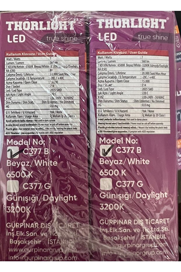 7 Watt Led Ampul Adet - 3