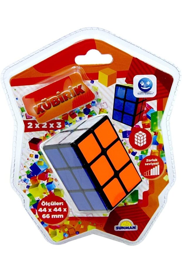 مكعب الذكاء التعليمي التعليمي لتطوير الذكاء مكعب الصبر المستطيل 2x2x3 - 1