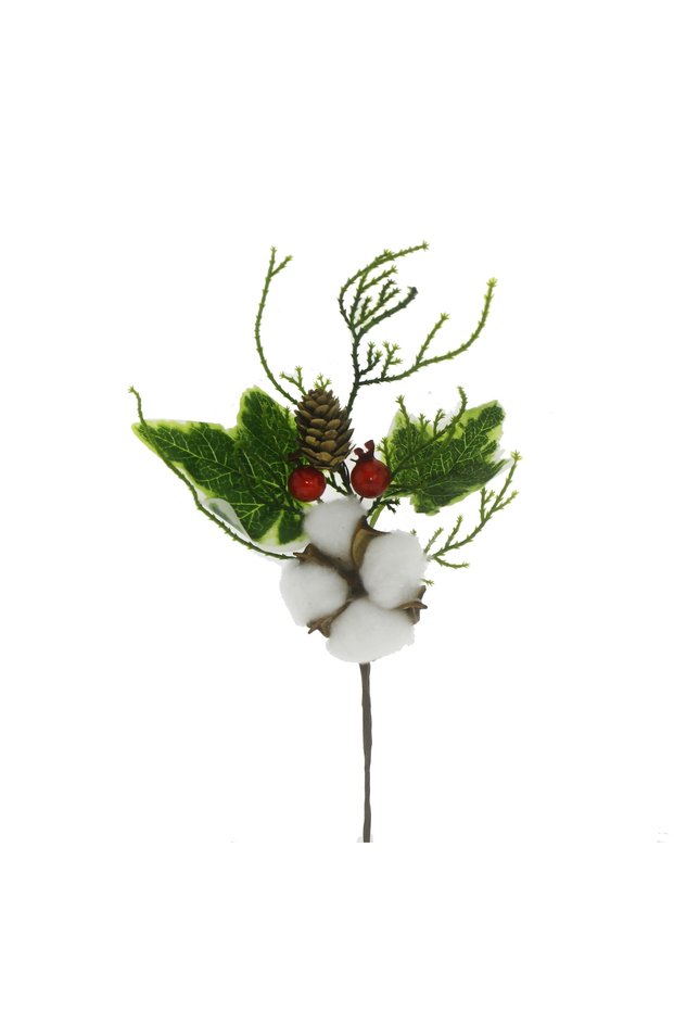 Decorative Cotton Cone Flower Single