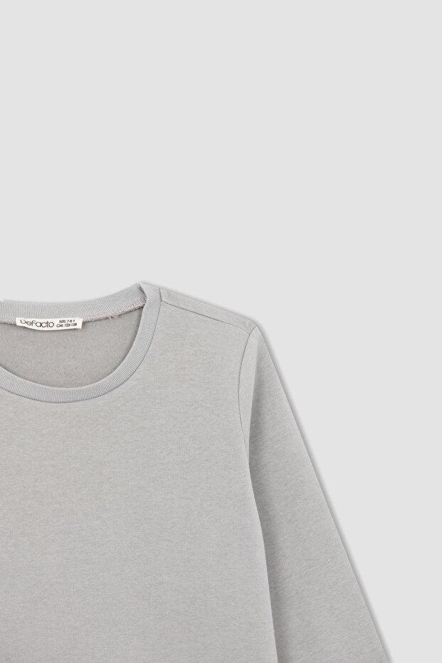 Kız Çocuk Basic Sweatshirt - 5