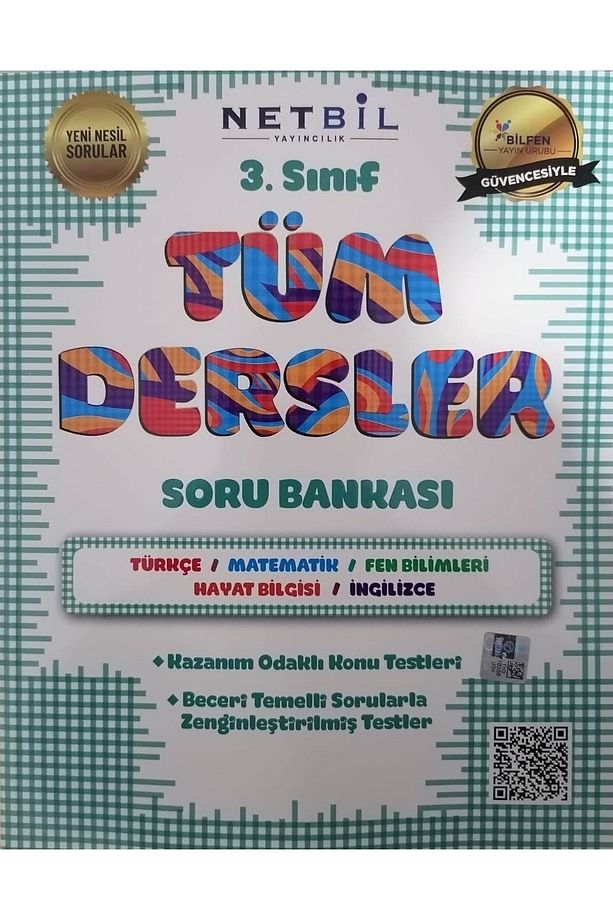 Bilfen Netbil 3.sınıf Tüm Dersler Soru Bankası - Bilfen 3 Tüm Dersler - 1