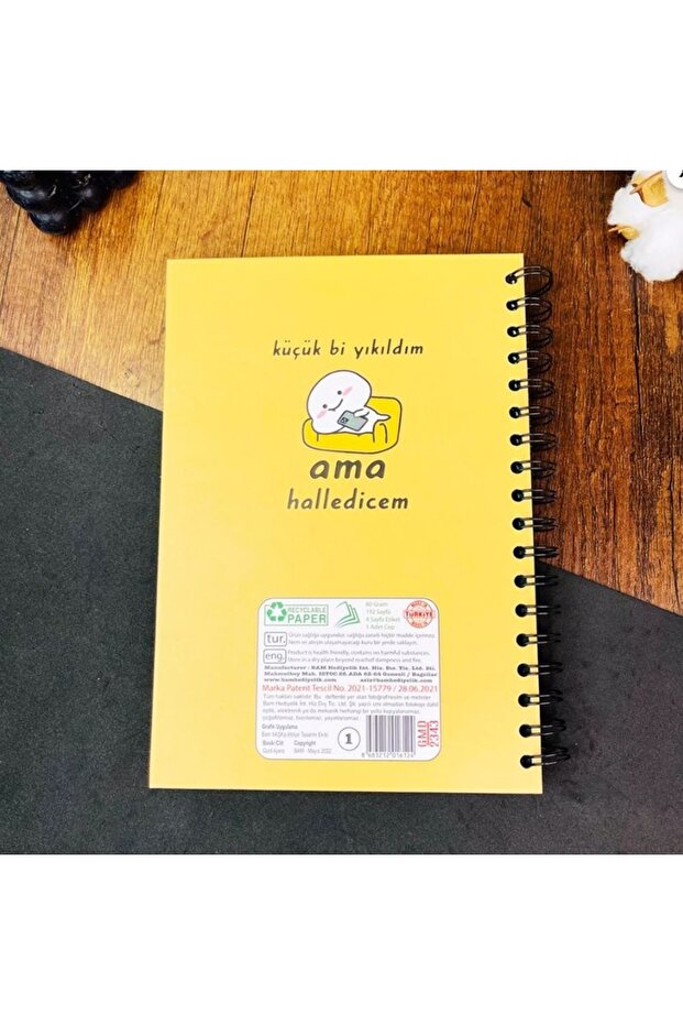 Konuşan Ajanda 17x24 Spiralli - 2