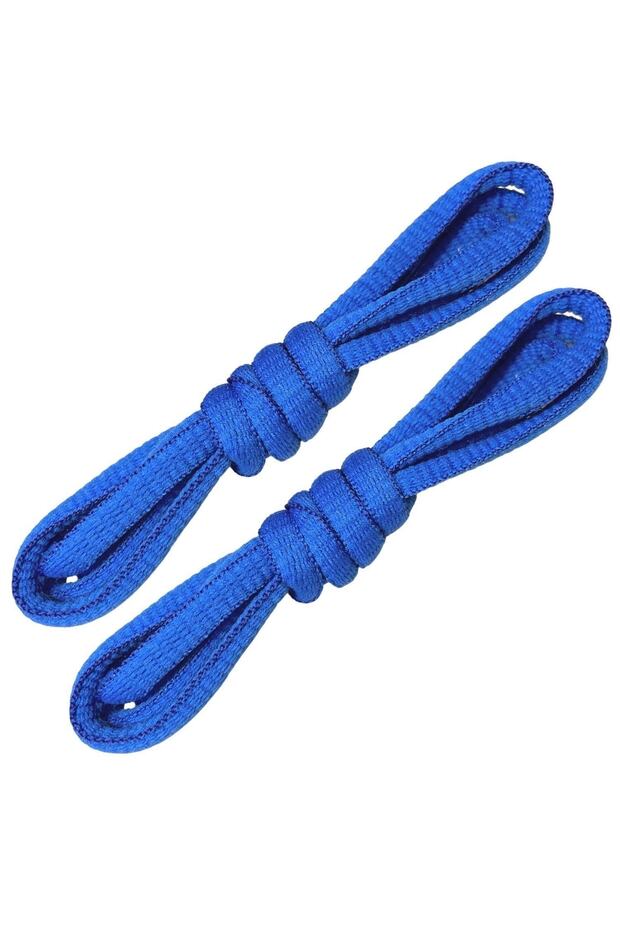 120 Cm Round Laces, Fish Back Pattern Boots Shoelaces, 1 Pair, Blue