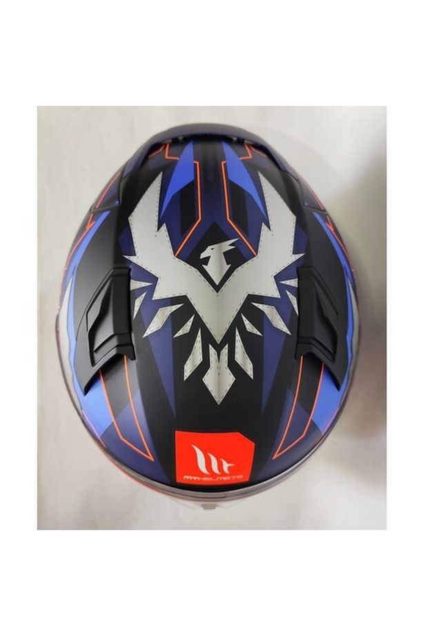 Kask Mt Revenge 2 Hector Garzo A7 Mat Mavi - Şeffaf Vizörlü - 4