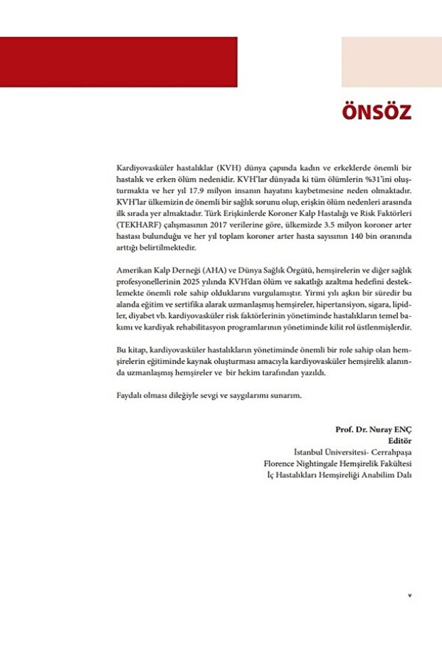 Kardiyovasküler Hemşirelik 2. Baskı - 3
