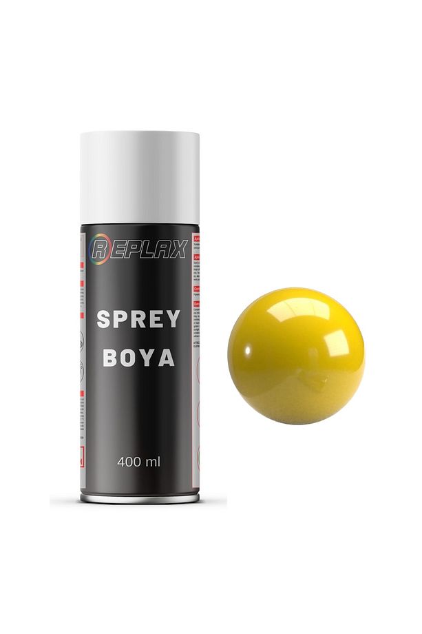 Duvar Boyası Koyu Sarı Sprey Boya 400 Ml. - 1