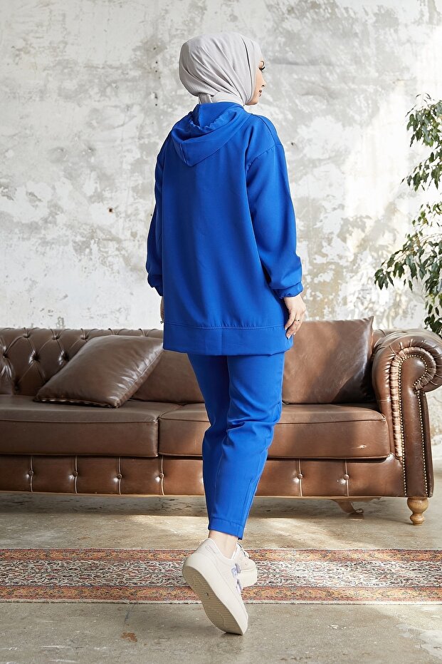 Amor Basic Double Set Saks Blue - 6