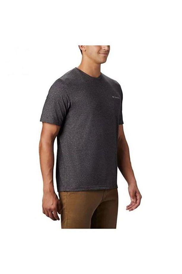 Csc M Basic Sm Logo Brushed Ss Tee Erkek Kısa Kollu Tişört Gri Cs0282-012 - 3