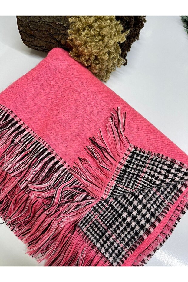 شال سميك مزدوج الجوانب - 1