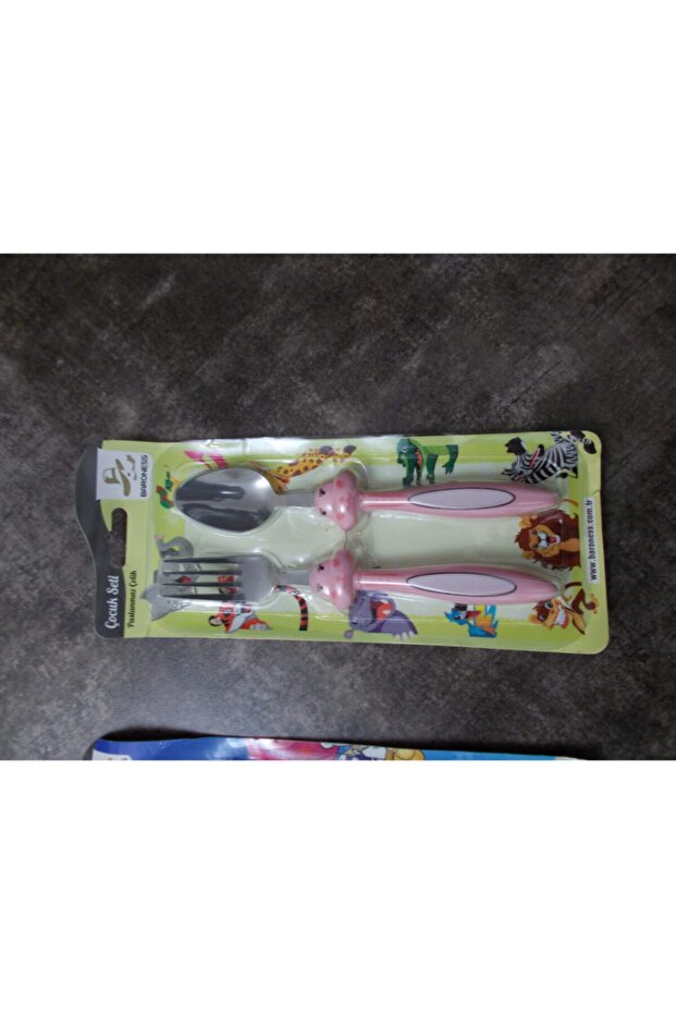 ملعقة شوكة للأطفال - 2