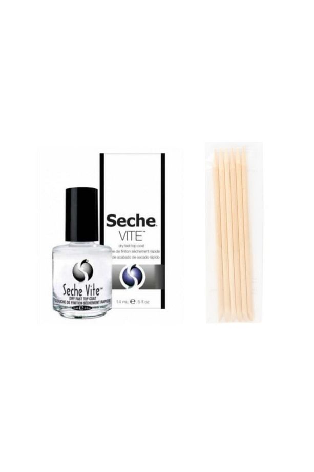 Vite Dry Fast Top Coat Hızlı Kurutucu Üst Kaplama 14 ml 5 Li Ahşap Krong - 1