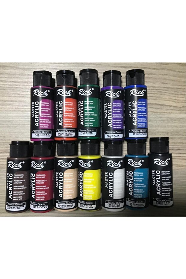 Master Akrilik 12'li Set Boya - 1