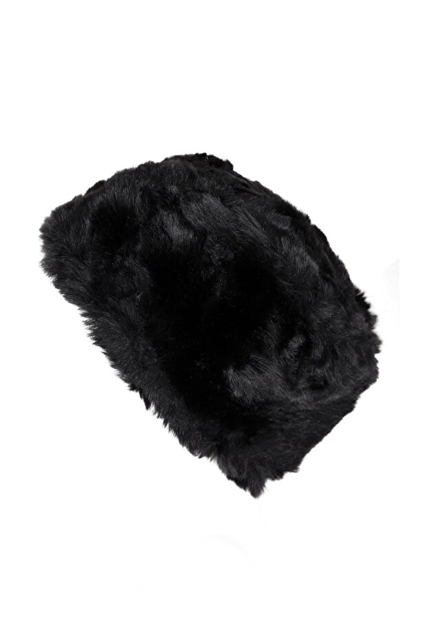 Women's Heart Hat Faux Fur