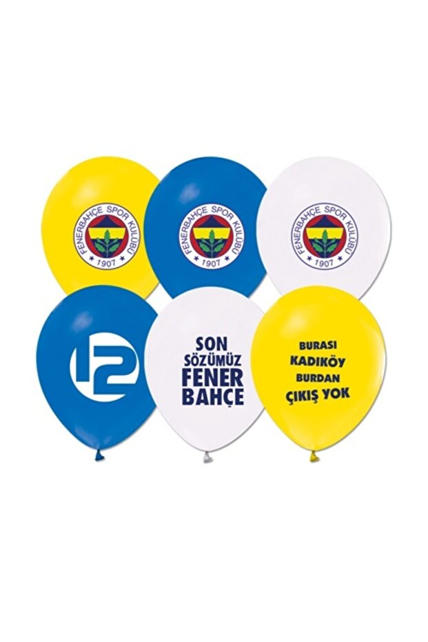 Fenerbahçe Printed Balloon 10 Pieces