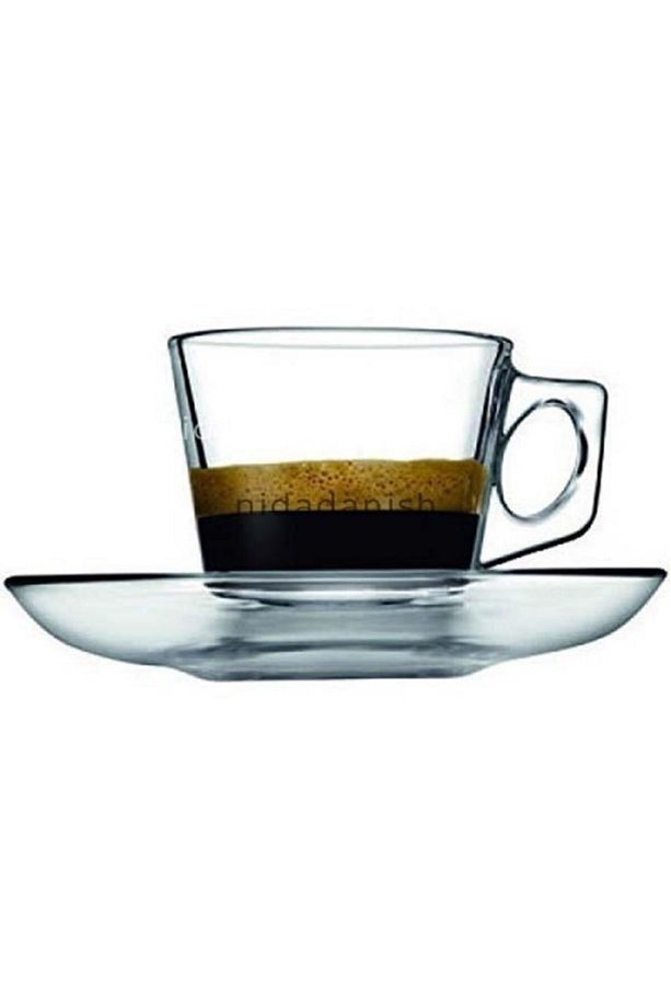 Vela Espresso Fincanı Tabaklı 80cc 6 Adet 97301 - 2