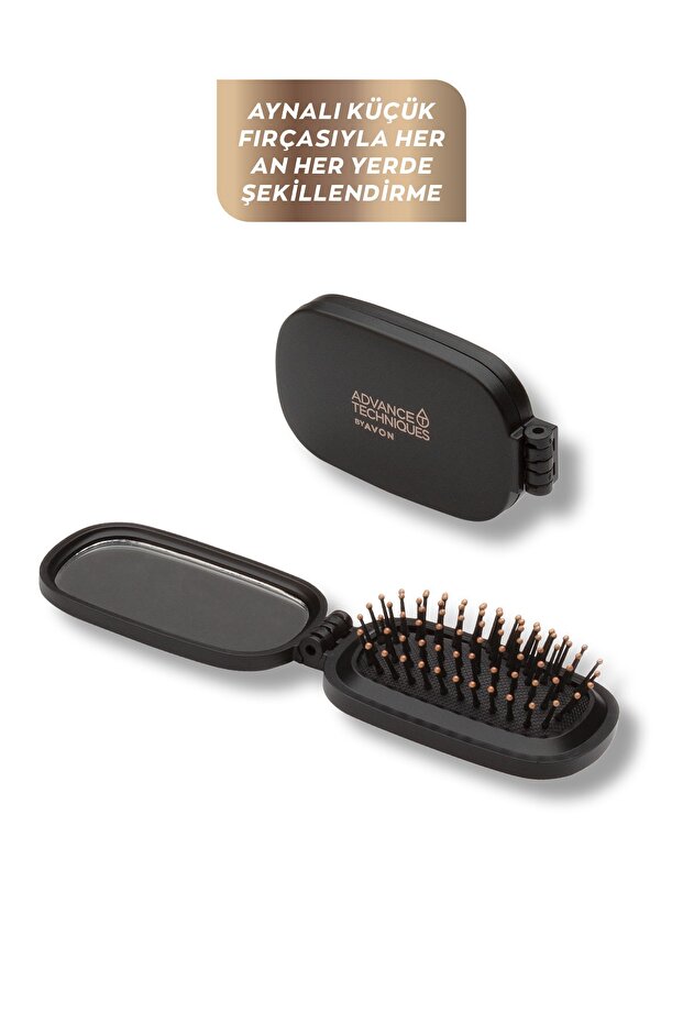 Advance Techniques Katlanabilir Aynalı Saç Fırçası - 2