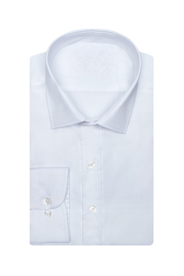Slim Fit Erkek Gömlek - 4