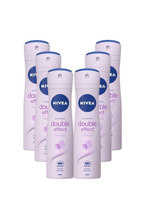 Double Effect Mor Düşler Kadın Deodorant 150 ml*6 Adet Avantajlı Paket - 1