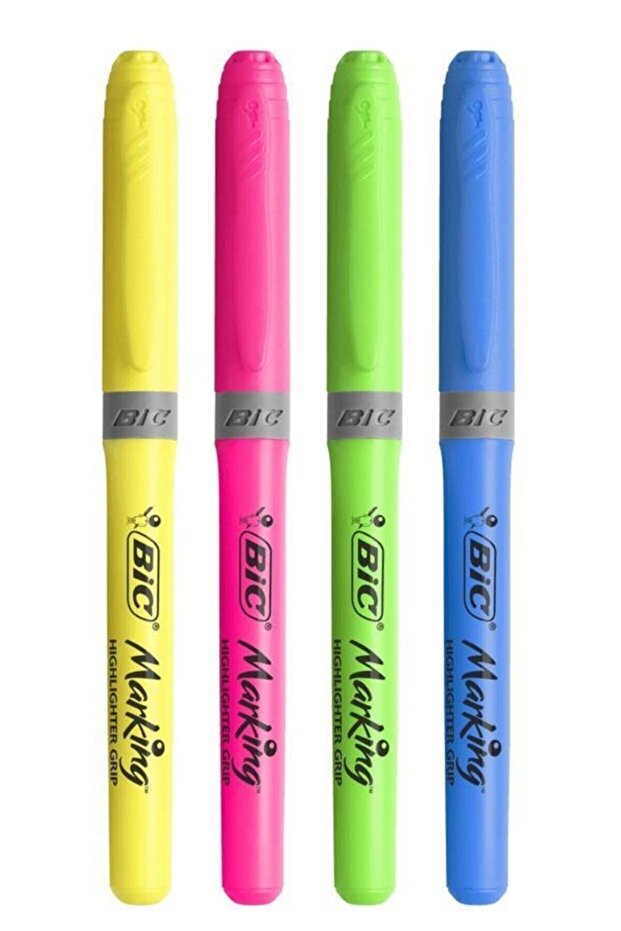 Fosforlu Kalem Brite Liner Grip 10'lu Set - 3