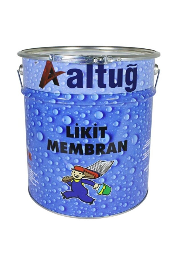Likit Membran Çatı Balkon Izolasyon Su Yalıtımı Zifti 17 Lt - 1