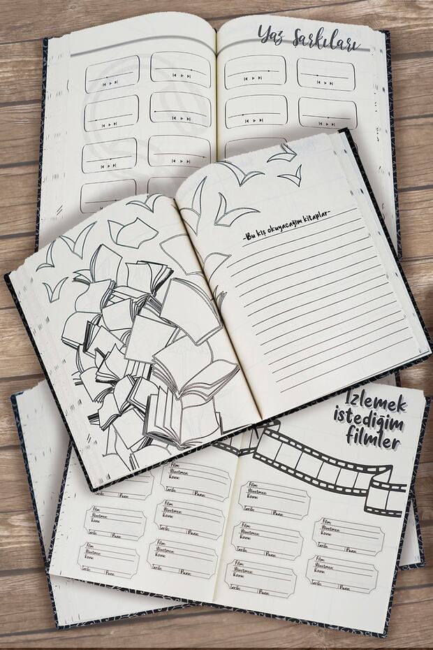 Tarihsiz Ajanda Planner - 4