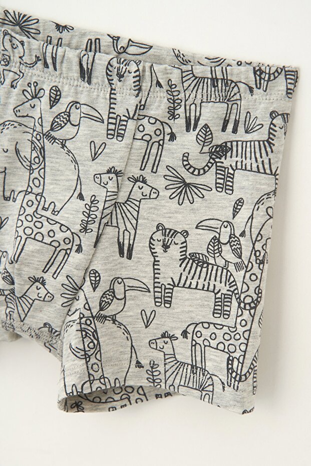 Gray 2 Pack Boxers - 3